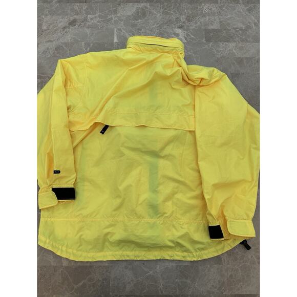 Vintage Nike Climafit Tech Jacket Men's XL Yellow Packable Hooded 90s - Picture 10 of 13